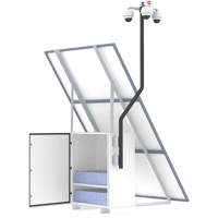 Vorp Energy Solar Powered Surveillance and Communications Skid