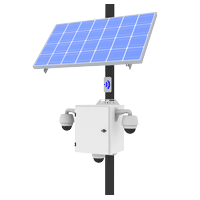 Vorp Energy Remote Solar Power Kit for Surveillance and Communications