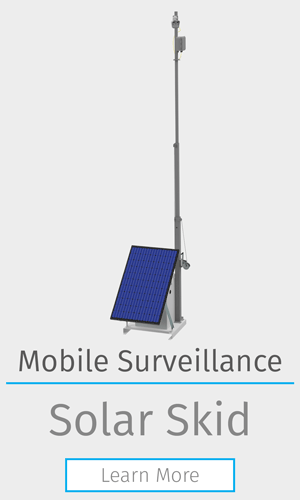 Mobile Solar Surveillance Skid