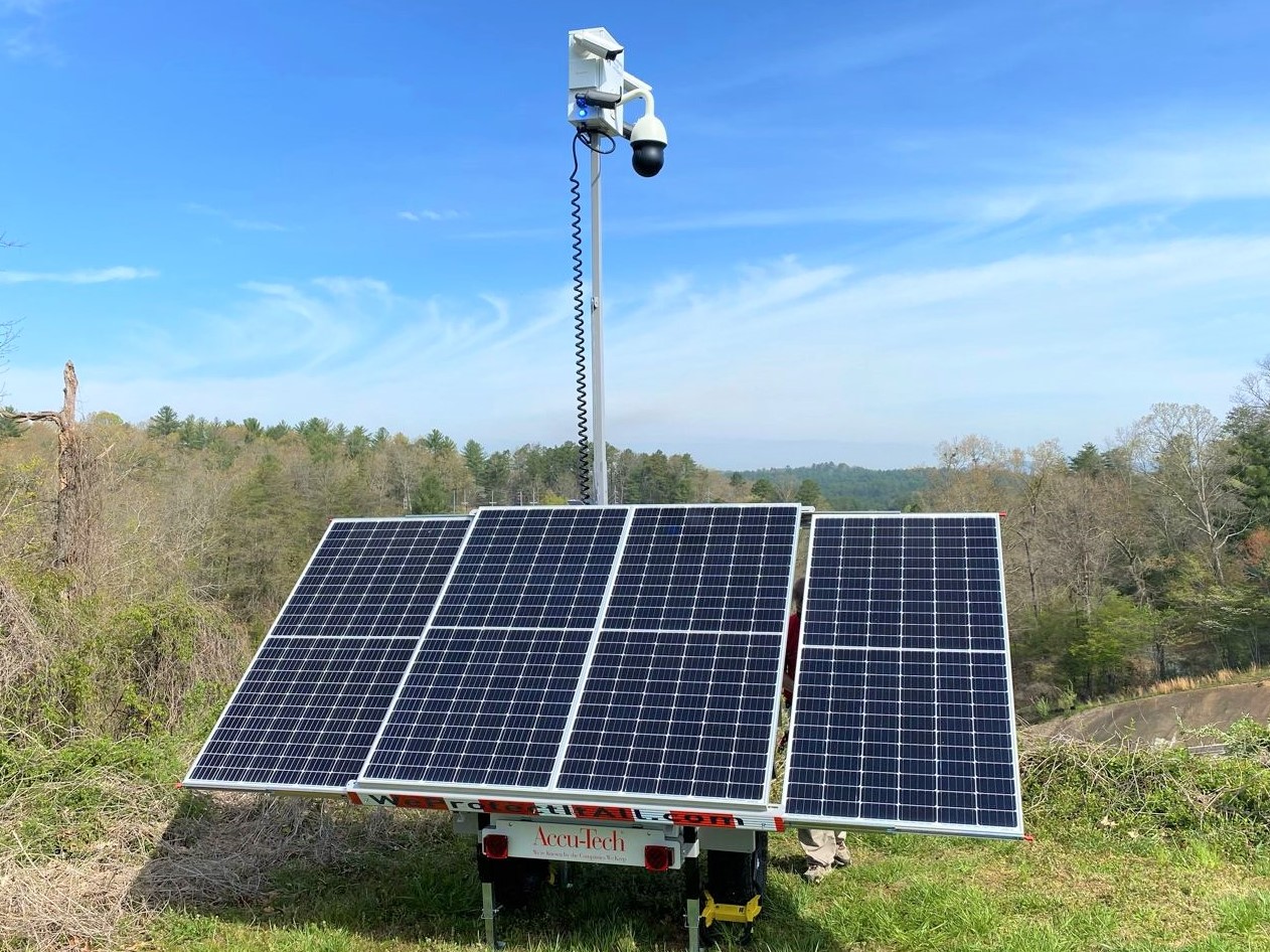 Solar Surveillance Trailer 1600W
