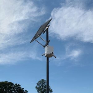 Solar Power Kit for Remote Surveillance Cameras