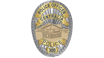 Centrelia Police Badge